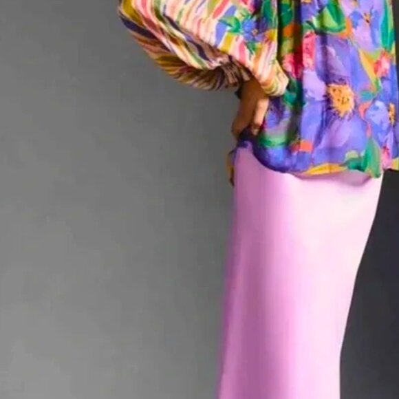 NWT Anthropologie Bl^nk Miranda Peasant Blouse - Picture 3 of 6